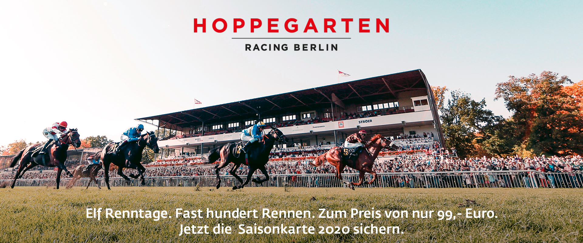 Rennbahn Hoppegarten  Pferde- und Galopprennen in Berlin